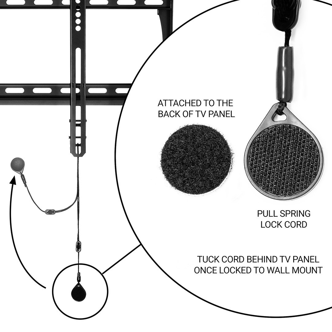 BRKT-Large-Low-Profile-TV-Mount-Fixed-Mount-with-Post-Level-Adjust-up-to-90inch-137404185203-5