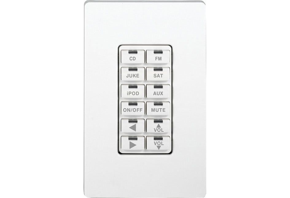 Crestron-C2N-DBF12A-6-12-Button-Decorator-Keypad-Function-Almond-NEW-137411011253