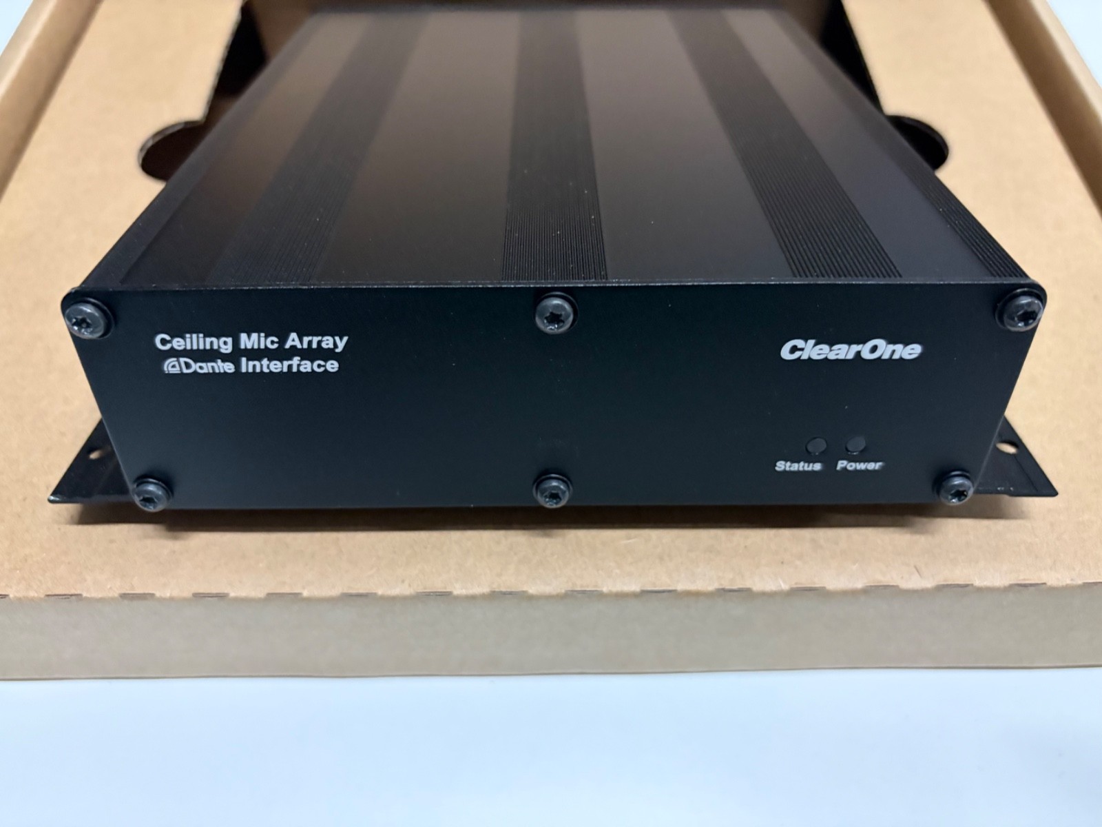 CLEARONE-910-6200-105-D-CEILING-MIC-ARRAY-DANTE-INTERFACE-BOX-137353840264