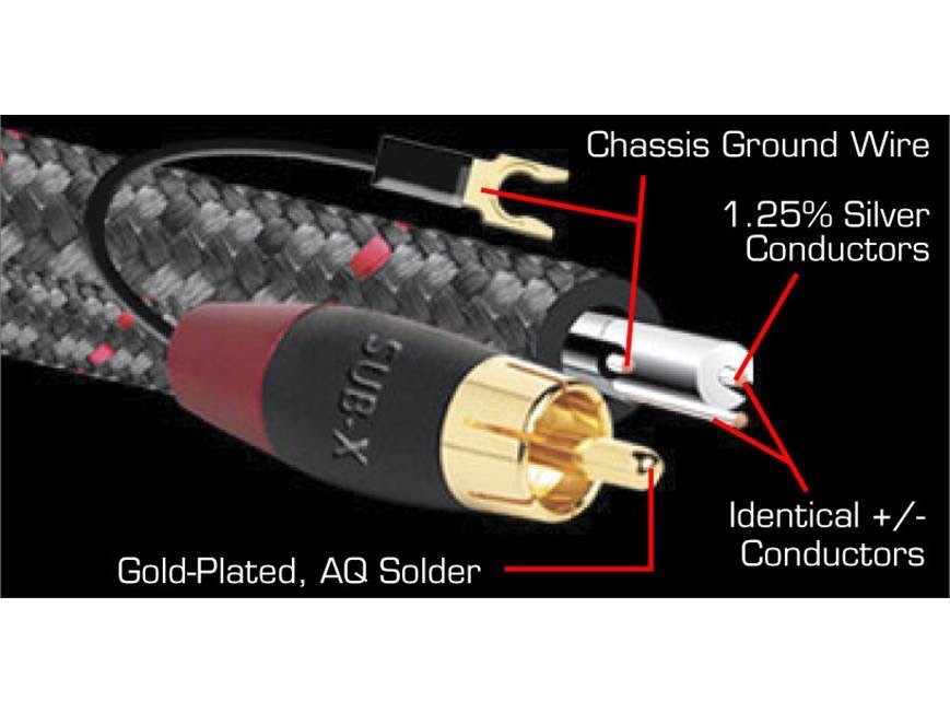 AudioQuest-SUB-X-Subwoofer-Interconnect-Cable-Wire-45m-15ft-137435830855-3